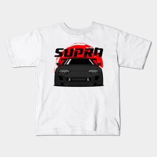 JDM Black Supra Kids T-Shirt